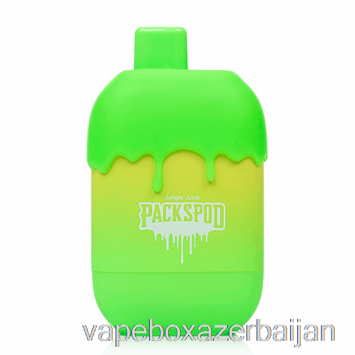 Vape Baku Packwood Packspod 5000 Disposable Sour Gushers (Jungle Juice)